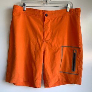 MACK‎ WELDON Swim Board Shorts Men's Size 35/36  Orange  ~EUC